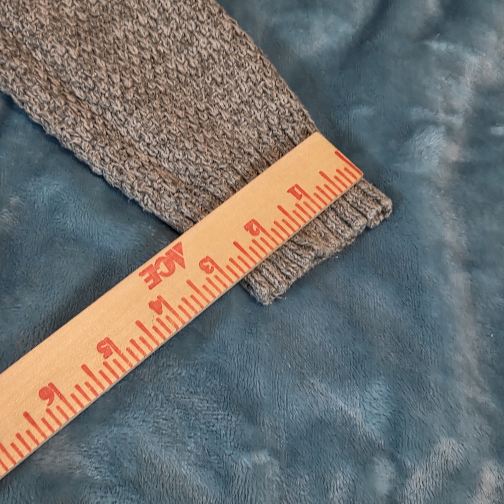 Roxy Heather Gray Knit Mini Dress W/tie waist - Picture 10 of 14